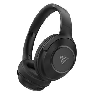 DOQAUS headphones FOCUS 5, ασύρματα & ενσύρματα, Φ40mm, 1000mAh, μαύρα | Αξεσουάρ κινητών | elabstore.gr