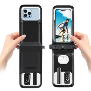 USAMS αδιάβροχη θήκη smartphone YD014 με 2 διαμερίσματα, έως 7", IP68, μαύρη | eLabstore.gr USAMS αδιάβροχη θήκη smartphone YD014 με 2 διαμερίσματα, έως 7", IP68, μαύρη | Αξεσουάρ κινητών | elabstore.gr