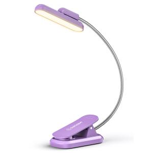 GLOCUSENT LED φακός διαβάσματος GLCSNTA2402, επαναφορτιζόμενος, έως 60lm, μωβ | Φωτισμός | elabstore.gr