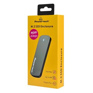 POWERTECH θήκη για M.2 SATA SSD PT-1374, 6Gbps, γκρι | eLabstore.gr POWERTECH θήκη για M.2 SATA SSD PT-1374, 6Gbps, γκρι | Συνοδευτικά PC | elabstore.gr