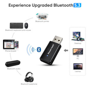 POWERTECH ασύρματος USB αντάπτορας δικτύου PT-1387, 900Mbps WiFi 6, Bluetooth 5.3 | Δικτυακά | elabstore.gr
