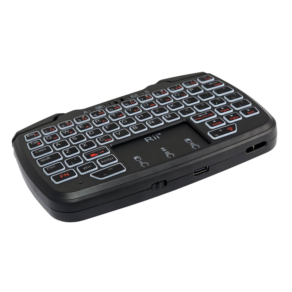RIITEK ασύρματο gamepad & πληκτρολόγιο RK707, backlit, 2.4GHz, μαύρο | eLabstore.gr RIITEK ασύρματο gamepad & πληκτρολόγιο RK707, backlit, 2.4GHz, μαύρο | Εικόνα & Ήχος | elabstore.gr
