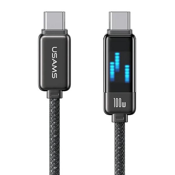 USAMS καλώδιο USB-C SJ744, 100W, 480Mbps, 1.2m, μαύρο | eLabstore.gr USAMS καλώδιο USB-C SJ744, 100W, 480Mbps, 1.2m, μαύρο | Καλώδια - Αντάπτορες | elabstore.gr