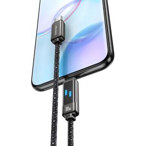 USAMS καλώδιο USB-C SJ744, 100W, 480Mbps, 1.2m, λευκό | Καλώδια - Αντάπτορες | elabstore.gr