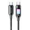 USAMS καλώδιο USB-C SJ750, 100W, 480Mbps, 1.2m, μαύρο | Καλώδια - Αντάπτορες | elabstore.gr