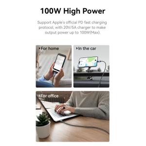 USAMS καλώδιο USB-C SJ750, 100W, 480Mbps, 1.2m, λευκό | eLabstore.gr USAMS καλώδιο USB-C SJ750, 100W, 480Mbps, 1.2m, λευκό | Καλώδια - Αντάπτορες | elabstore.gr