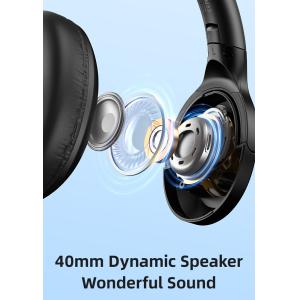 USAMS headphones YH21, ασύρματα & ενσύρματα, Φ40mm, 500mAh, μαύρα | Αξεσουάρ κινητών | elabstore.gr