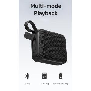 USAMS φορητό ηχείο YX015, 5W, Bluetooth, 1200mAh, μαύρο | eLabstore.gr USAMS φορητό ηχείο YX015, 5W, Bluetooth, 1200mAh, μαύρο | eLabstore.gr