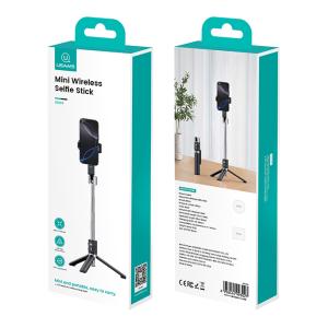 USAMS selfie stick ZB324 με τρίποδο, έως 110cm, Bluetooth, μαύρο | eLabstore.gr USAMS selfie stick ZB324 με τρίποδο, έως 110cm, Bluetooth, μαύρο | eLabstore.gr