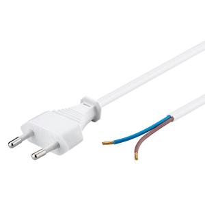 GOOBAY καλώδιο τροφοδοσίας 51345, 2x 0.75mm², 1.5m, λευκό | eLabstore.gr GOOBAY καλώδιο τροφοδοσίας 51345, 2x 0.75mm², 1.5m, λευκό | Καλώδια - Αντάπτορες | elabstore.gr