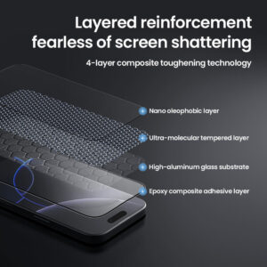 NILLKIN tempered glass 2.5D CP+ Pro για Apple iPhone 16 Pro | Αξεσουάρ κινητών | elabstore.gr