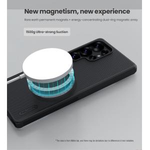 NILLKIN θήκη Super Frosted Shield Pro Magnetic για Samsung Galaxy S25 Ultra, μαύρη | Αξεσουάρ κινητών | elabstore.gr