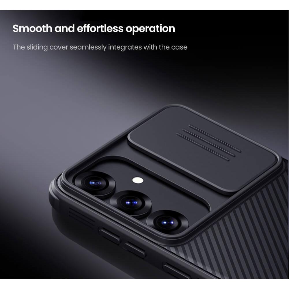NILLKIN θήκη CamShield Pro για Samsung Galaxy S25, μαύρη | eLabstore.gr NILLKIN θήκη CamShield Pro για Samsung Galaxy S25, μαύρη | Αξεσουάρ κινητών | elabstore.gr