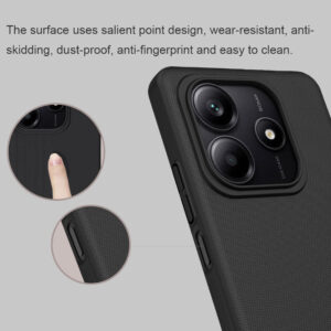 NILLKIN θήκη Super Frosted Shield για Xiaomi Redmi Note 14, μπλε | Αξεσουάρ κινητών | elabstore.gr