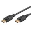GOOBAY καλώδιο DisplayPort 74744, 8K/120Hz, 40 Gbps, 2m, μαύρο | Καλώδια - Αντάπτορες | elabstore.gr
