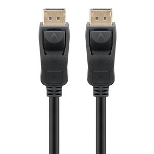 GOOBAY καλώδιο DisplayPort 74744, 8K/120Hz, 40 Gbps, 2m, μαύρο | Καλώδια - Αντάπτορες | elabstore.gr