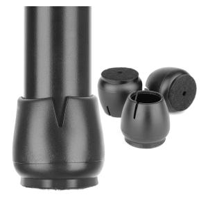 Προστατευτικές τάπες επίπλων AG562G, 12-16mm, μαύρες, 16τμχ | Οικιακός εξοπλισμός | elabstore.gr