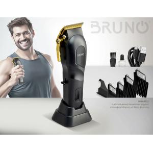 BRUNO BRN-0222 Επαγγελματική Κουρευτική μηχανή επαναφορτιζόμενη με βάση, μαύρη | eLabstore.gr BRUNO BRN-0222 Επαγγελματική Κουρευτική μηχανή επαναφορτιζόμενη με βάση, μαύρη | eLabstore.gr