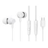 CELEBRAT earphones με μικρόφωνο G38, USB-C σύνδεση, 10mm, 1.2m, λευκά | eLabstore.gr CELEBRAT earphones με μικρόφωνο G38, USB-C σύνδεση, 10mm, 1.2m, λευκά | Αξεσουάρ κινητών | elabstore.gr
