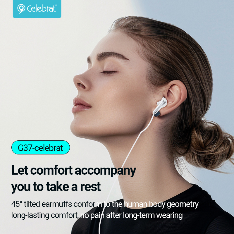 CELEBRAT earphones με μικρόφωνο G37, USB-C σύνδεση, 14.2mm, 1.2m, μαύρα | eLabstore.gr CELEBRAT earphones με μικρόφωνο G37, USB-C σύνδεση, 14.2mm, 1.2m, μαύρα | Αξεσουάρ κινητών | elabstore.gr