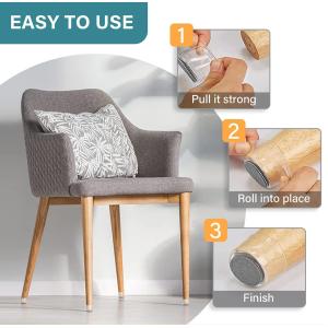 HOME USE προστατευτικές τάπες επίπλων HUH-0224, 25-30mm, διάφανες, 24τμχ | Οικιακός εξοπλισμός | elabstore.gr