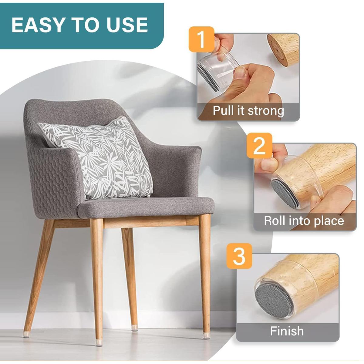HOME USE προστατευτικές τάπες επίπλων HUH-0225, 32-37mm, διάφανες, 24τμχ | eLabstore.gr HOME USE προστατευτικές τάπες επίπλων HUH-0225, 32-37mm, διάφανες, 24τμχ | Οικιακός εξοπλισμός | elabstore.gr