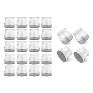 HOME USE προστατευτικές τάπες επίπλων HUH-0225, 32-37mm, διάφανες, 24τμχ | Οικιακός εξοπλισμός | elabstore.gr