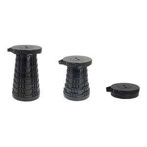 POWERTECH πτυσσόμενο καρεκλάκι HUH-0230, αντοχή έως 250kg, 25.5x45cm, μαύρο | Οικιακός εξοπλισμός | elabstore.gr