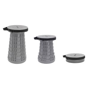 POWERTECH πτυσσόμενο καρεκλάκι HUH-0231, αντοχή έως 250kg, 25.5x45cm, γκρι | Οικιακός εξοπλισμός | elabstore.gr