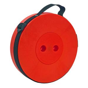 POWERTECH πτυσσόμενο καρεκλάκι HUH-0233, αντοχή έως 250kg, 25.5x45cm, κόκκινο | Οικιακός εξοπλισμός | elabstore.gr