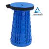 POWERTECH πτυσσόμενο καρεκλάκι HUH-0234, αντοχή έως 250kg, 25.5x45cm, μπλε | Οικιακός εξοπλισμός | elabstore.gr