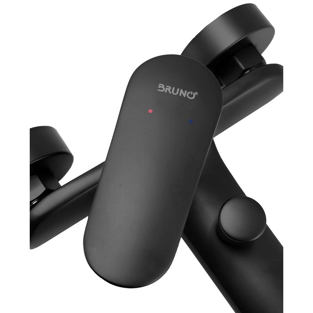 BRUNO μπαταρία τοίχου μπάνιου M31570-235H, αναμεικτική, μαύρη | eLabstore.gr BRUNO μπαταρία τοίχου μπάνιου M31570-235H, αναμεικτική, μαύρη | Οικιακός εξοπλισμός | elabstore.gr