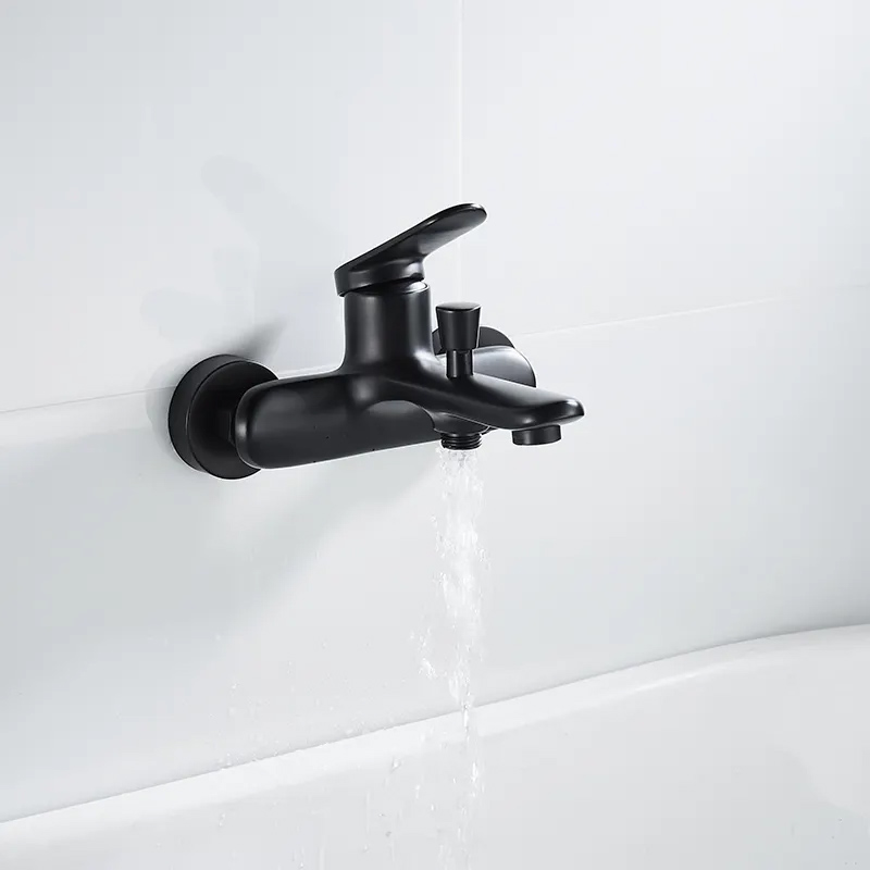 BRUNO μπαταρία τοίχου μπάνιου M31570-235H, αναμεικτική, μαύρη | eLabstore.gr BRUNO μπαταρία τοίχου μπάνιου M31570-235H, αναμεικτική, μαύρη - Image 6