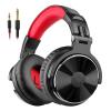 ONEODIO headset Studio Pro 10, 6.35mm & 3.5mm σύνδεση, Hi-Res, 50mm, μαύρο/κόκκινο | Συνοδευτικά PC | elabstore.gr