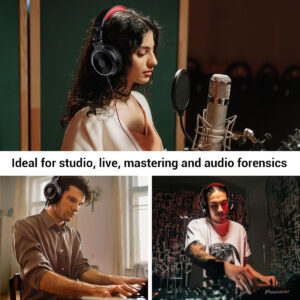 ONEODIO headset Studio Pro 10, 6.35mm & 3.5mm σύνδεση, Hi-Res, 50mm, μαύρο/κόκκινο | Συνοδευτικά PC | elabstore.gr