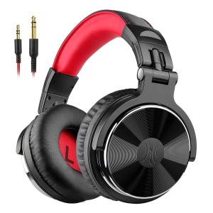 ONEODIO headset Studio Pro 10, 6.35mm & 3.5mm σύνδεση, Hi-Res, 50mm, μαύρο/κόκκινο | Συνοδευτικά PC | elabstore.gr