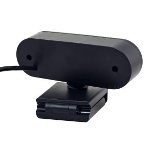 POWERTECH web camera PT-1382, 2MP, 1080p FHD, ρυθμιζόμενη εστίαση, 1.5m, μαύρη | Συνοδευτικά PC | elabstore.gr
