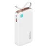USAMS power bank CD225 με καλώδιο Lightning, 2x θύρες εξόδου, 10000mAh, 20W, λευκό | Αξεσουάρ κινητών | elabstore.gr