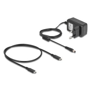 DELOCK docking station 64300 για 2x M.2 NVMe SSD, clone/erase function, 20Gbps, μαύρο | Συνοδευτικά PC | elabstore.gr