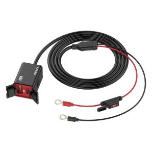 LDNIO φορτιστής μοτοσυκλέτας C108 με καλώδιο, USB/USB-C, 60W, μαύρος | Αξεσουάρ κινητών | elabstore.gr
