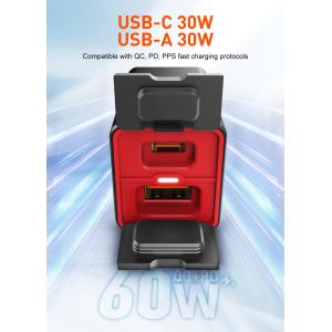 LDNIO φορτιστής μοτοσυκλέτας C108 με καλώδιο, USB/USB-C, 60W, μαύρος | eLabstore.gr