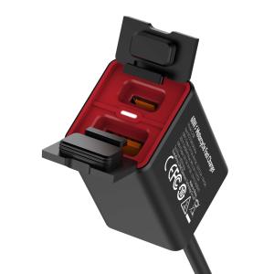 LDNIO φορτιστής μοτοσυκλέτας C108 με καλώδιο, USB/USB-C, 60W, μαύρος | Αξεσουάρ κινητών | elabstore.gr