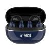 LDNIO earphones με θήκη φόρτισης T09, OWS, Φ10mm, 35/400mAh, μπλε | Αξεσουάρ κινητών | elabstore.gr
