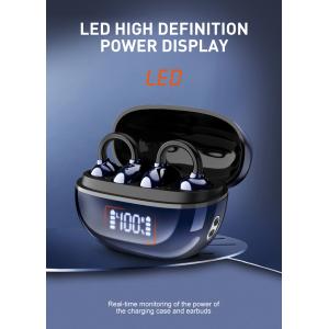 LDNIO earphones με θήκη φόρτισης T09, OWS, Φ10mm, 35/400mAh, μπλε | Αξεσουάρ κινητών | elabstore.gr