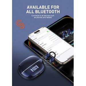 LDNIO earphones με θήκη φόρτισης T09, OWS, Φ10mm, 35/400mAh, μπλε | Αξεσουάρ κινητών | elabstore.gr