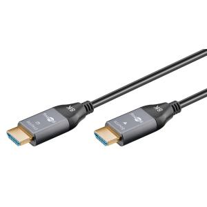 GOOBAY καλώδιο HDMI 2.1 76277 με Ethernet, 8K/60Hz, 48 Gbps, 40m, μαύρο | Καλώδια - Αντάπτορες | elabstore.gr