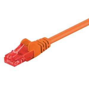 GOOBAY καλώδιο δικτύου 95253, CAT 6 U/UTP, CCA, 250MHz, 0.25m, πορτοκαλί | Καλώδια - Αντάπτορες | elabstore.gr