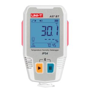 UNI-T ψηφιακό θερμόμετρο & υγρασιόμετρο A57 BT, -40~85 °C, Bluetooth, IP54 | Εργαλεία | elabstore.gr