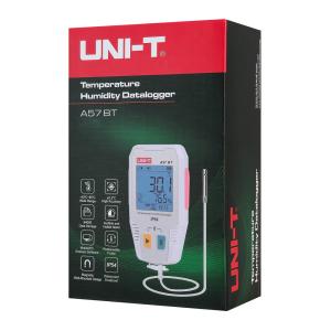 UNI-T ψηφιακό θερμόμετρο & υγρασιόμετρο A57 BT, -40~85 °C, Bluetooth, IP54 | eLabstore.gr