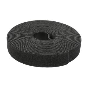 Ταινία τύπου velcro AG736C, 10mm, 3m, μαύρη | Καλώδια - Αντάπτορες | elabstore.gr